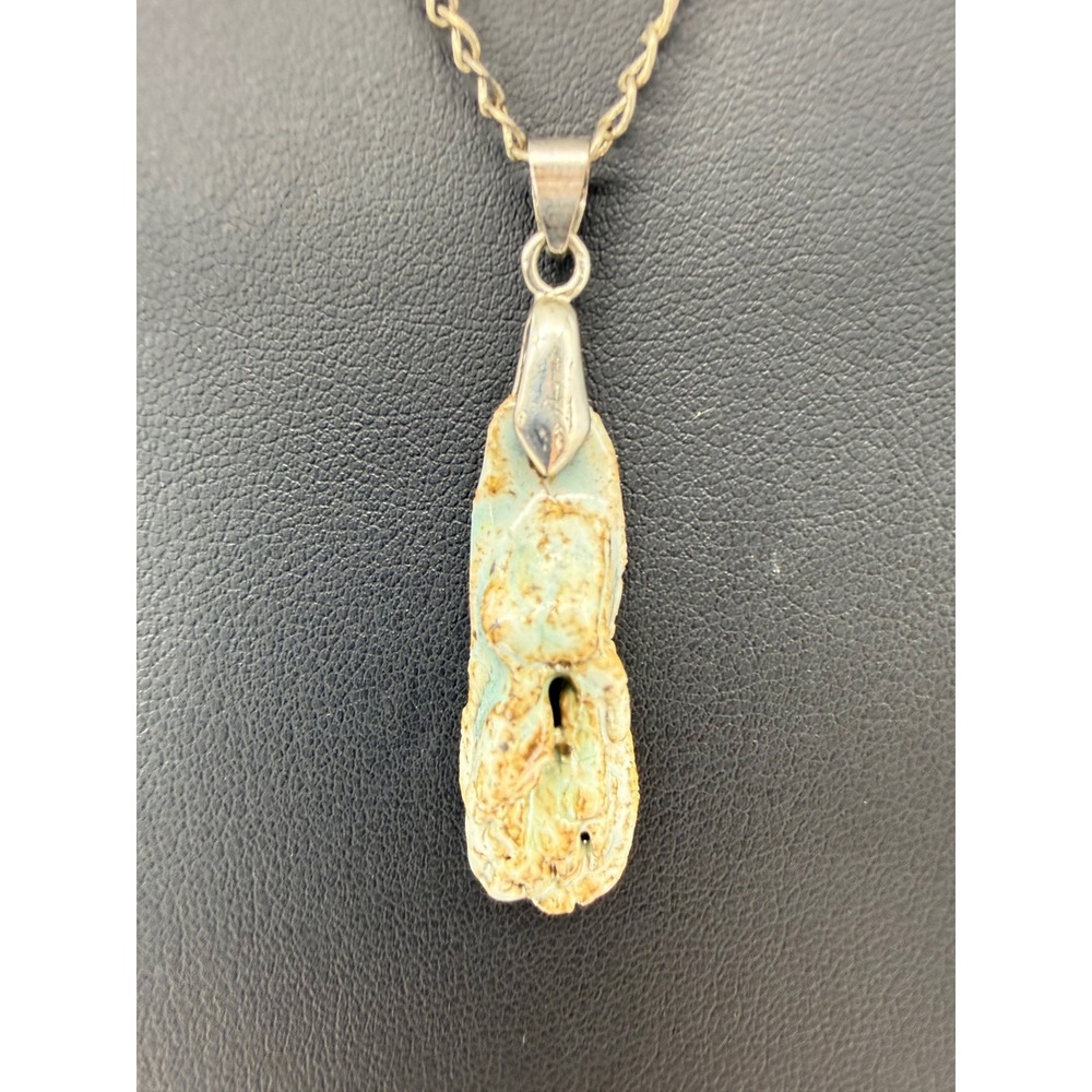 Artisan Clay Vulva Vagina Yoni Birth Necklace Handmade Unique Feminist Gift